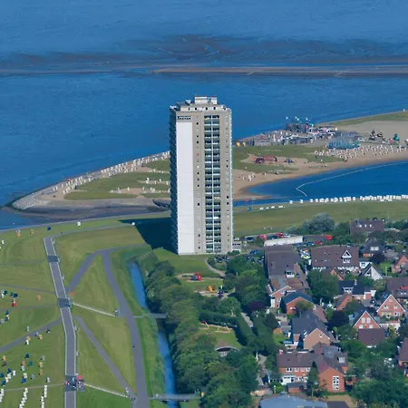 Buesumer Hochhaus Meerblick 2 Apartman