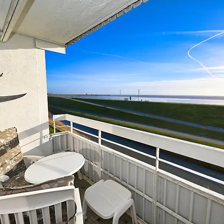 Buesumer Hochhaus Meerblick 2 Apartman